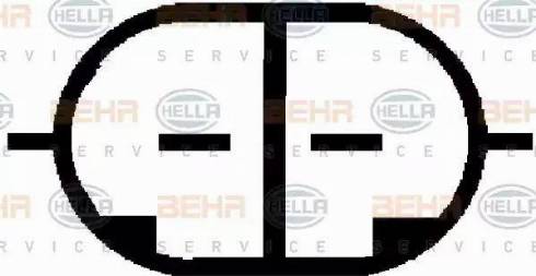 BEHR HELLA Service 8FK 351 102-081 - Компресор, кондиціонер avtolavka.club