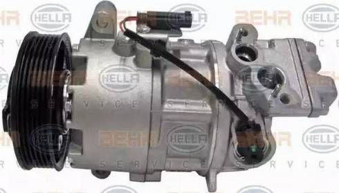 BEHR HELLA Service 8FK 351 114-681 - Компресор, кондиціонер avtolavka.club