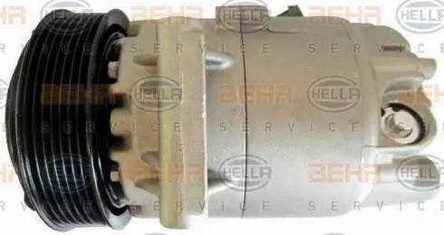 BEHR HELLA Service 8FK 351 135-841 - Компресор, кондиціонер avtolavka.club