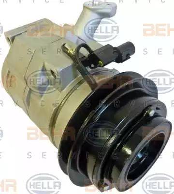 BEHR HELLA Service 8FK 351 125-791 - Компресор, кондиціонер avtolavka.club