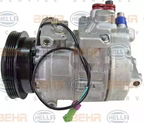 BEHR HELLA Service 8FK 351 126-481 - Компресор, кондиціонер avtolavka.club