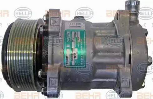 BEHR HELLA Service 8FK 351 126-001 - Компресор, кондиціонер avtolavka.club