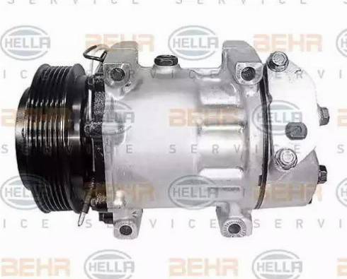 BEHR HELLA Service 8FK 351 126-141 - Компресор, кондиціонер avtolavka.club