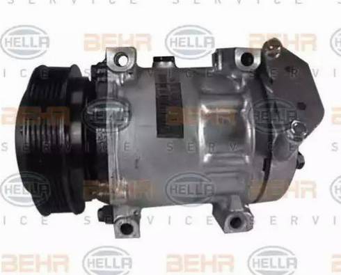 BEHR HELLA Service 8FK 351 126-111 - Компресор, кондиціонер avtolavka.club