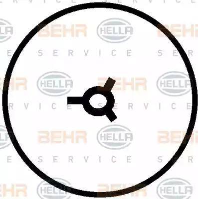 BEHR HELLA Service 8FK 351 127-401 - Компресор, кондиціонер avtolavka.club