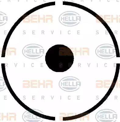 BEHR HELLA Service 8FK 351 175-011 - Компресор, кондиціонер avtolavka.club