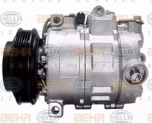 BEHR HELLA Service 8FK 351 128-591 - Компресор, кондиціонер avtolavka.club