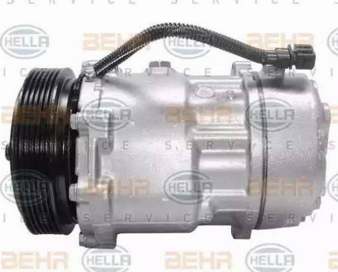 BEHR HELLA Service 8FK 351 127-931 - Компресор, кондиціонер avtolavka.club