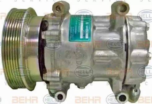 BEHR HELLA Service 8FK 351 127-401 - Компресор, кондиціонер avtolavka.club