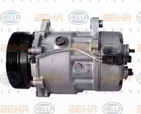 BEHR HELLA Service 8FK 351 127-011 - Компресор, кондиціонер avtolavka.club