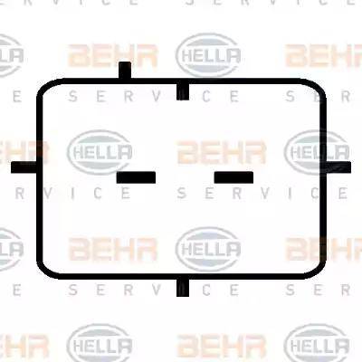 BEHR HELLA Service 8FK 351 127-871 - Компресор, кондиціонер avtolavka.club