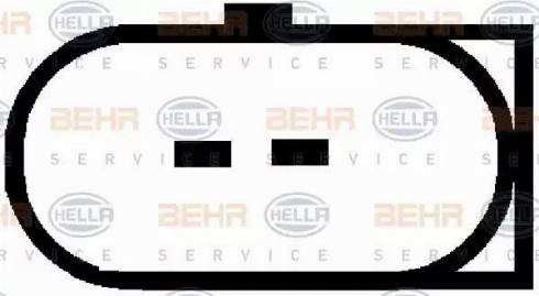 BEHR HELLA Service 8FK 351 127-881 - Компресор, кондиціонер avtolavka.club