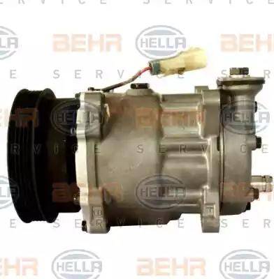 BEHR HELLA Service 8FK 351 127-771 - Компресор, кондиціонер avtolavka.club