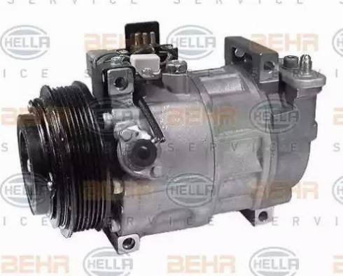 BEHR HELLA Service 8FK 351 175-521 - Компресор, кондиціонер avtolavka.club