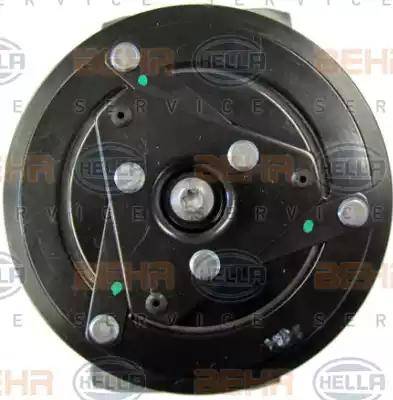 BEHR HELLA Service 8FK 351 340-341 - Компресор, кондиціонер avtolavka.club