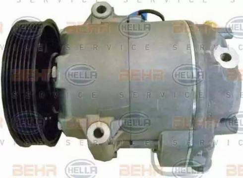 BEHR HELLA Service 8FK 351 340-361 - Компресор, кондиціонер avtolavka.club