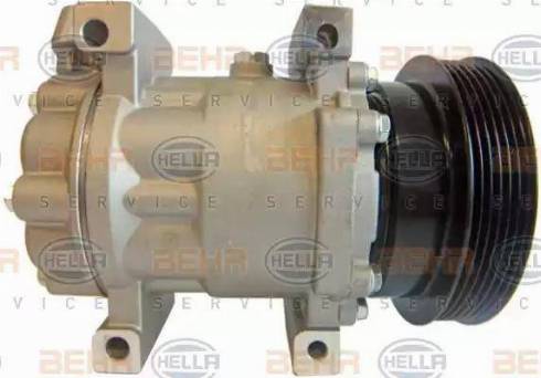 BEHR HELLA Service 8FK 351 316-921 - Компресор, кондиціонер avtolavka.club