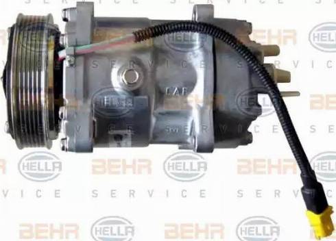 BEHR HELLA Service 8FK 351 316-451 - Компресор, кондиціонер avtolavka.club