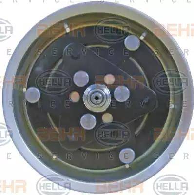 BEHR HELLA Service 8FK 351 316-411 - Компресор, кондиціонер avtolavka.club