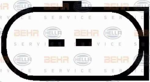 BEHR HELLA Service 8FK 351 316-641 - Компресор, кондиціонер avtolavka.club