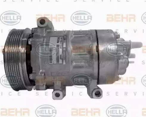 BEHR HELLA Service 8FK 351 316-061 - Компресор, кондиціонер avtolavka.club