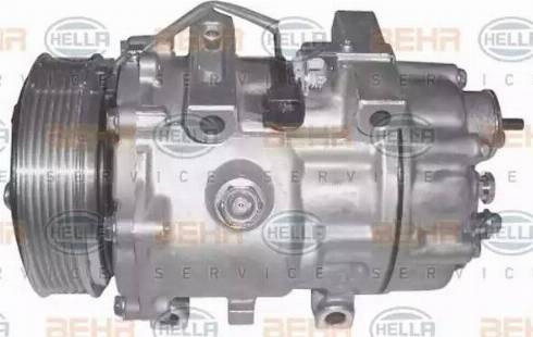 BEHR HELLA Service 8FK 351 316-081 - Компресор, кондиціонер avtolavka.club