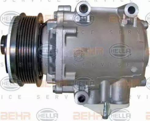 BEHR HELLA Service 8FK 351 334-101 - Компресор, кондиціонер avtolavka.club