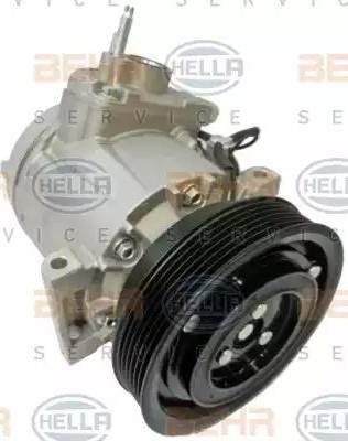 BEHR HELLA Service 8FK 351 322-671 - Компресор, кондиціонер avtolavka.club