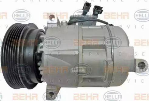 BEHR HELLA Service 8FK 351 322-671 - Компресор, кондиціонер avtolavka.club