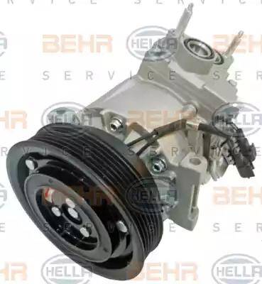 BEHR HELLA Service 8FK 351 322-671 - Компресор, кондиціонер avtolavka.club