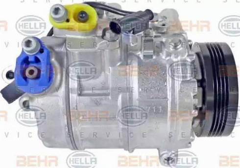 BEHR HELLA Service 8FK 351 322-251 - Компресор, кондиціонер avtolavka.club