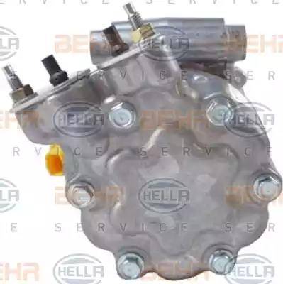 BEHR HELLA Service 8FK 351 322-791 - Компресор, кондиціонер avtolavka.club