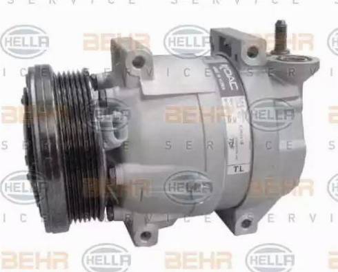 BEHR HELLA Service 8FK 351 273-351 - Компресор, кондиціонер avtolavka.club