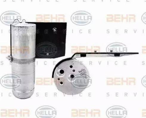 BEHR HELLA Service 8FT 351 197-461 - Осушувач, кондиціонер avtolavka.club