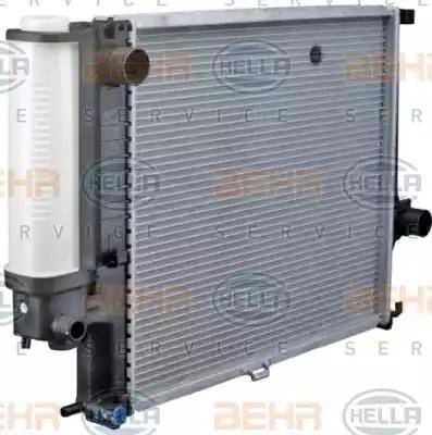 BEHR HELLA Service 8MK 376 713-081 - Радіатор, охолодження двигуна avtolavka.club