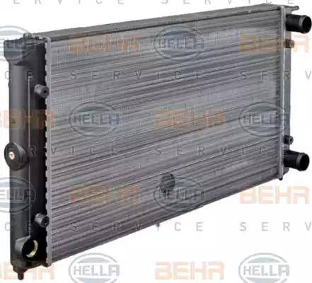 BEHR HELLA Service 8MK 376 713-301 - Радіатор, охолодження двигуна avtolavka.club