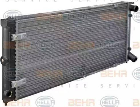 BEHR HELLA Service 8MK 376 713-311 - Радіатор, охолодження двигуна avtolavka.club