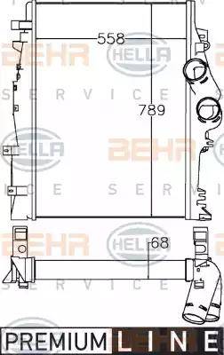 BEHR HELLA Service 8ML 376 758-151 - Интеркулер avtolavka.club