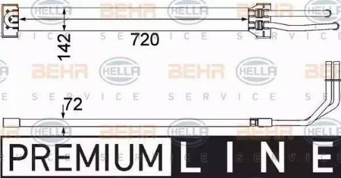 BEHR HELLA Service 8MO 376 756-371 - Масляний радіатор, кермове управління avtolavka.club