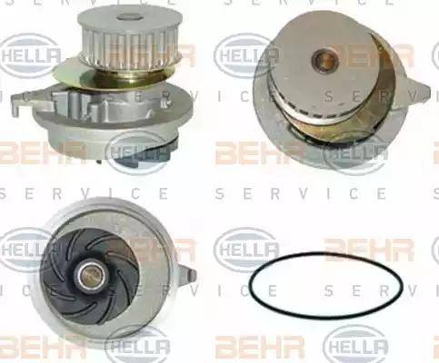 BEHR HELLA Service 8MP 376 800-721 - Водяний насос avtolavka.club