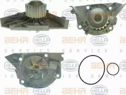 BEHR HELLA Service 8MP 376 808-061 - Водяний насос avtolavka.club