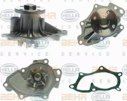 BEHR HELLA Service 8MP 376 803-111 - Водяний насос avtolavka.club