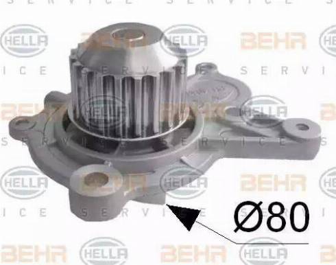 BEHR HELLA Service 8MP 376 807-544 - Водяний насос avtolavka.club