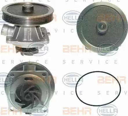 BEHR HELLA Service 8MP 376 807-221 - Водяний насос avtolavka.club