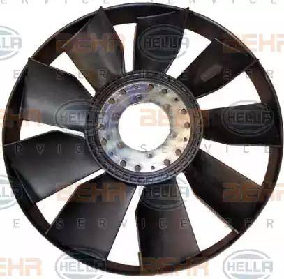 BEHR HELLA Service 8MV 376 702-011 - Крильчатка вентилятора, охолодження двигуна avtolavka.club