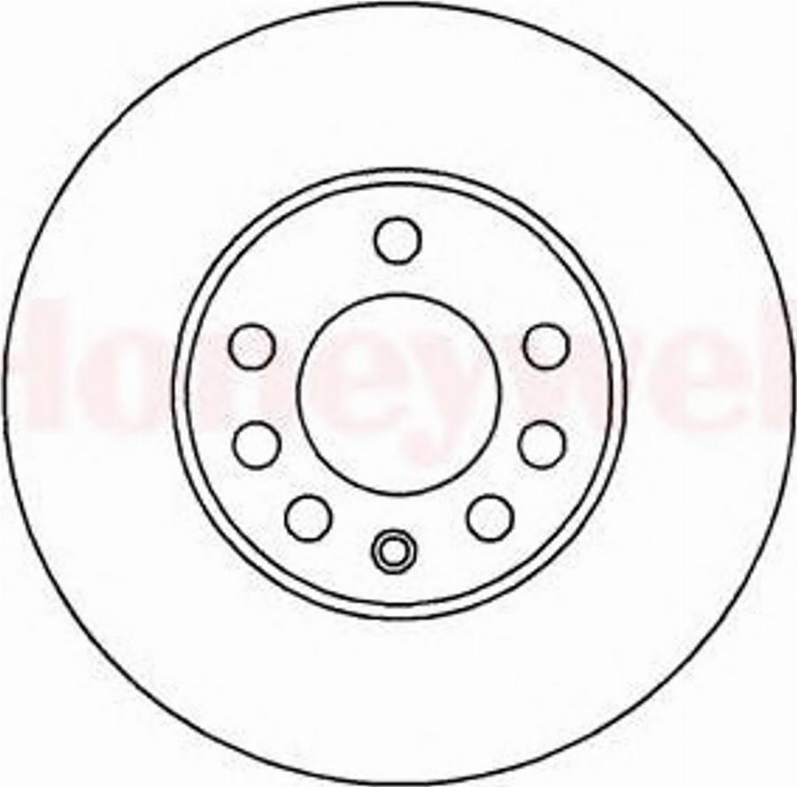 BENDIX 561960 B - Гальмівний диск avtolavka.club