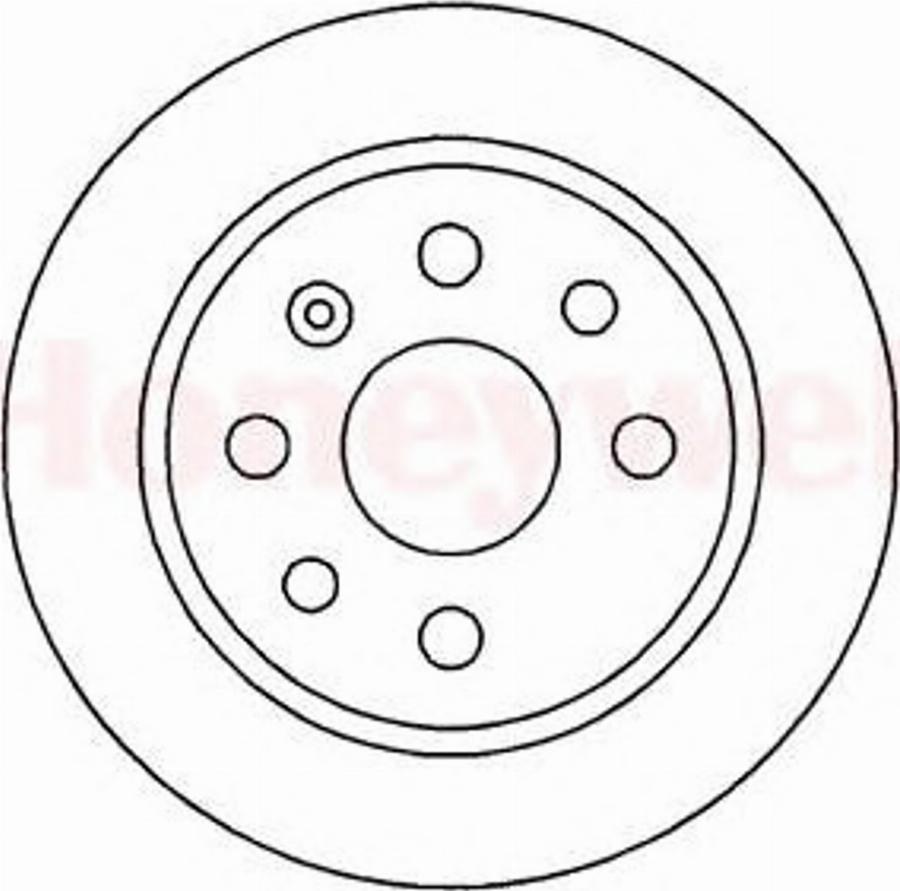 BENDIX 561961 B - Гальмівний диск avtolavka.club