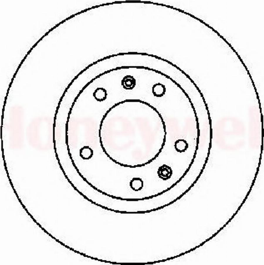 BENDIX 561593B - Гальмівний диск avtolavka.club