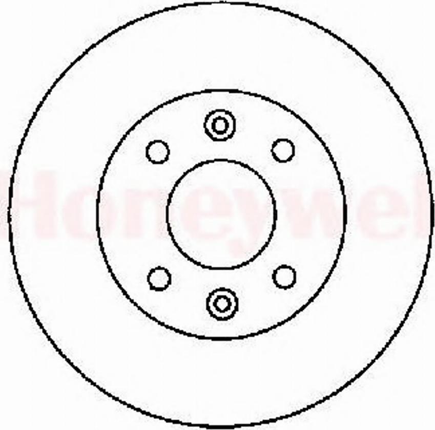 BENDIX 561534B - Гальмівний диск avtolavka.club