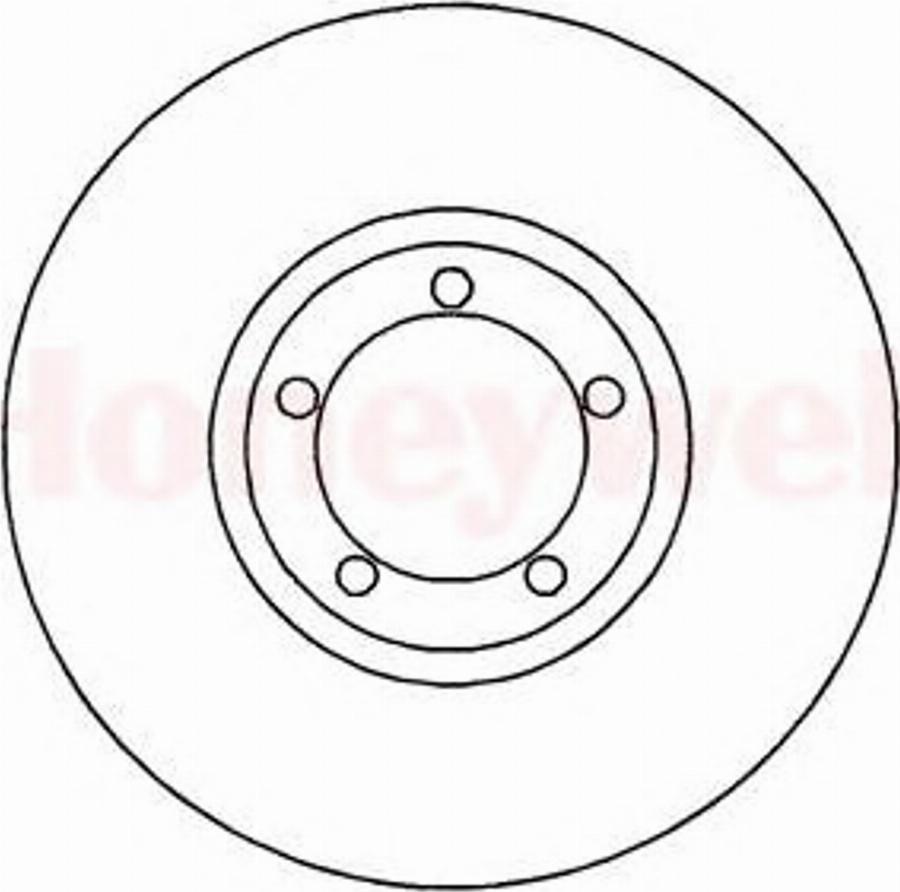 BENDIX 561625 B - Гальмівний диск avtolavka.club